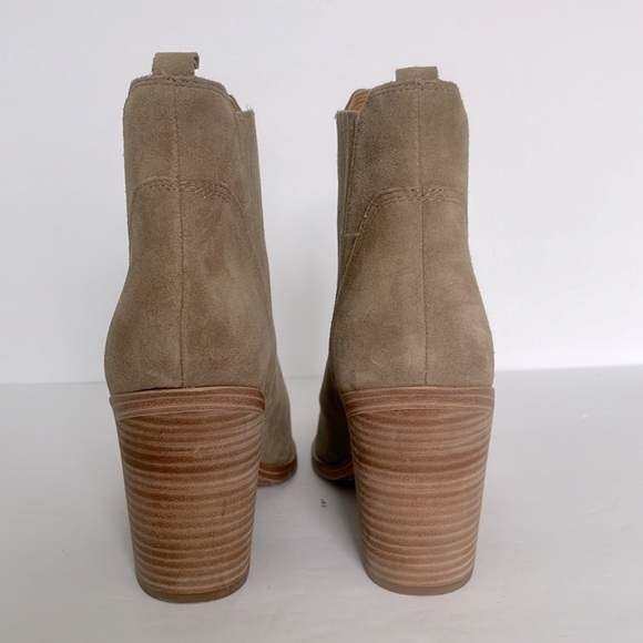 Marc Fisher $180 Leather Suede Gadri Pointed Toe Bootie Boot Shoes Size 11 New - Picture 5 of 6